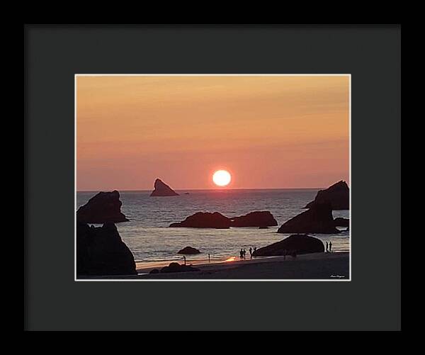 Sunset  6 - Framed Print