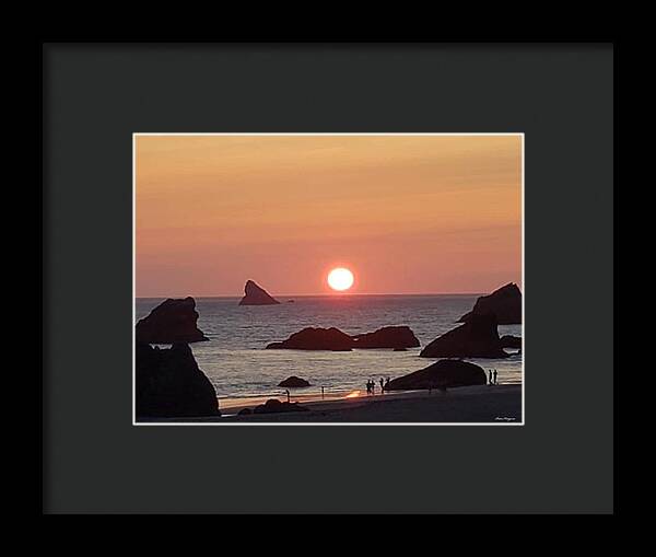 Sunset  6 - Framed Print