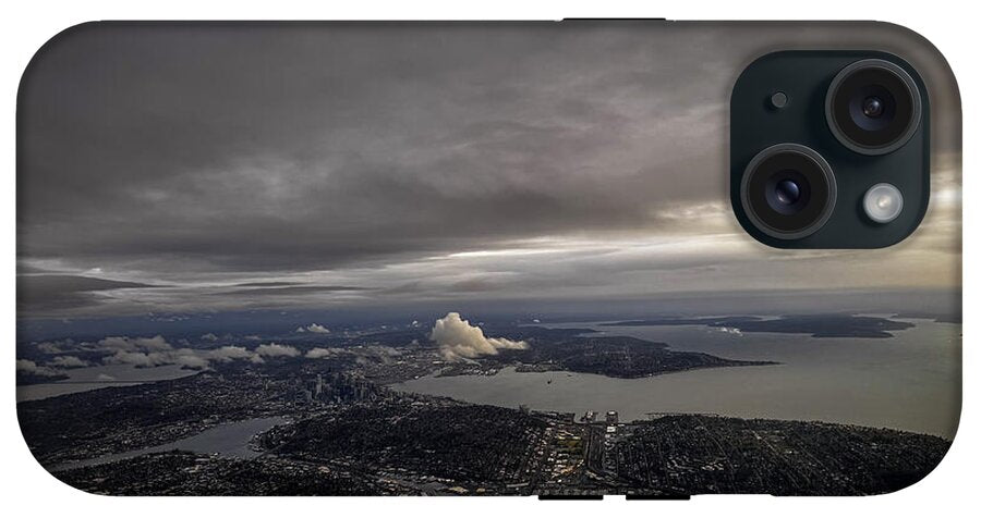 Above the city - Phone Case