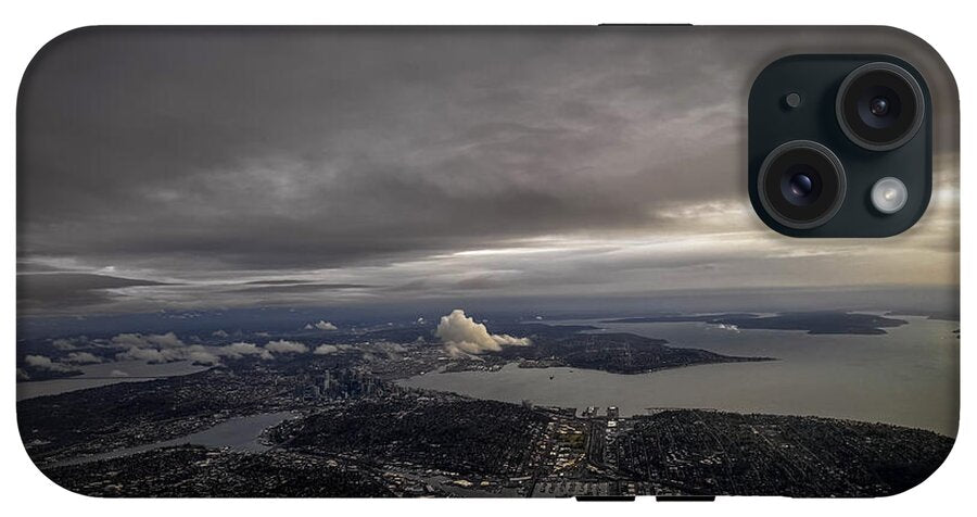 Above the city - Phone Case