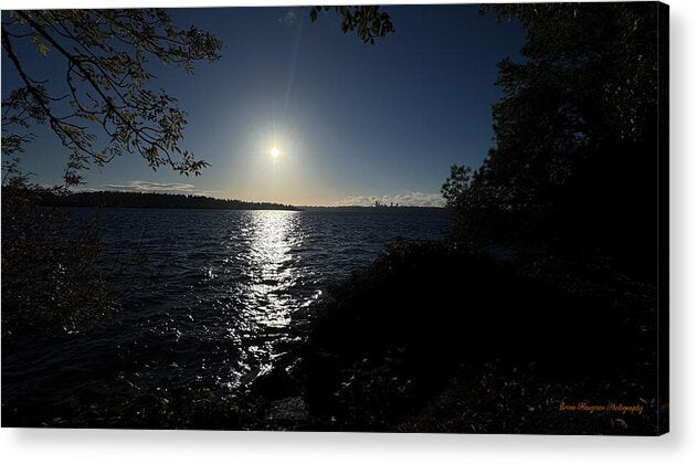 As the sun sets - Acrylic Print