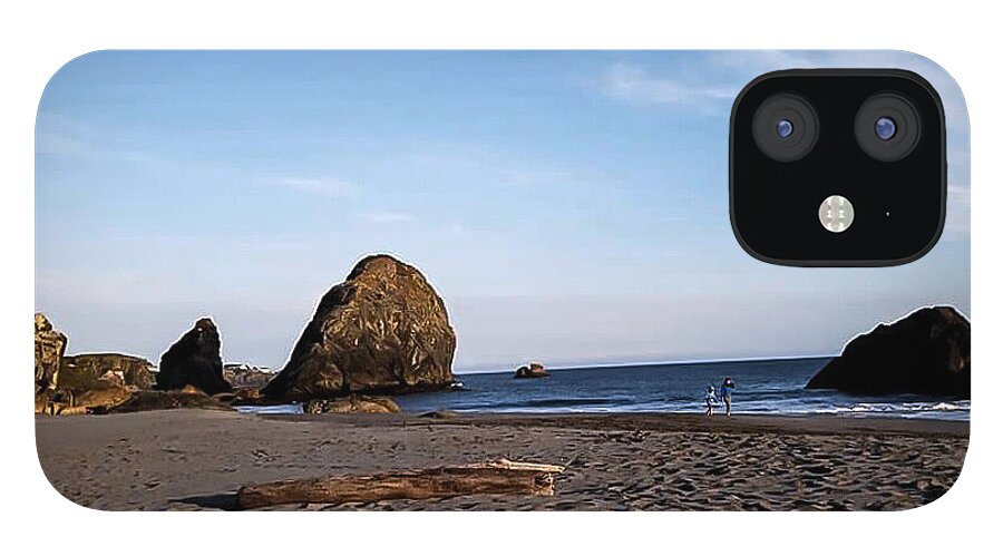 At the beach 4 - Phone Case
