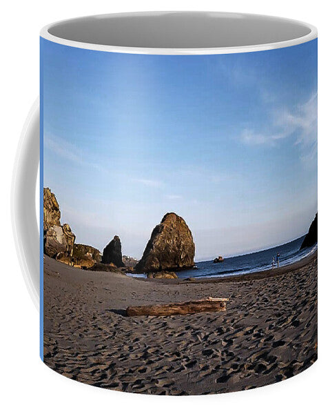 At the beach 4 - Mug