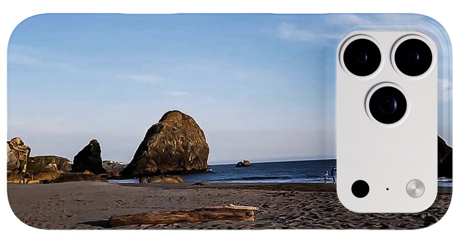 At the beach 4 - Phone Case