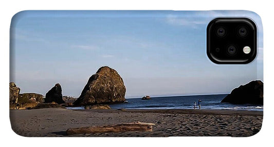 At the beach 4 - Phone Case