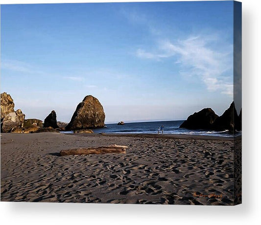 At the beach 4 - Acrylic Print