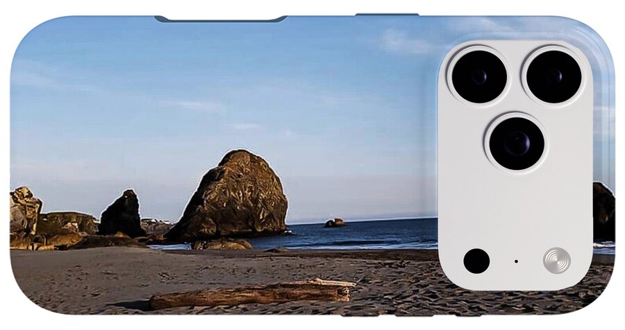 At the beach 4 - Phone Case