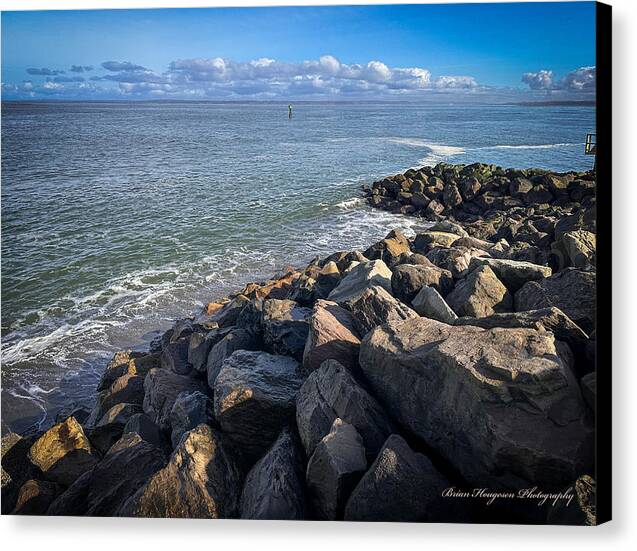 At the coast - Canvas Print