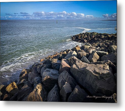 At the coast - Metal Print