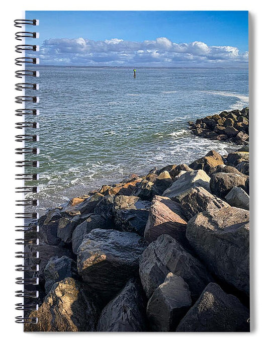 At the coast - Spiral Notebook