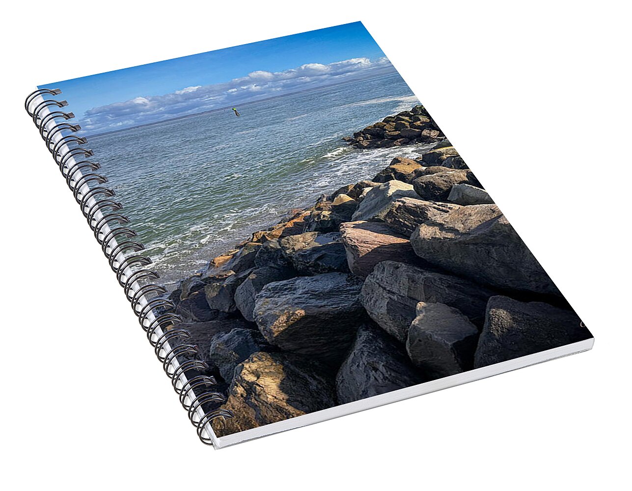 At the coast - Spiral Notebook