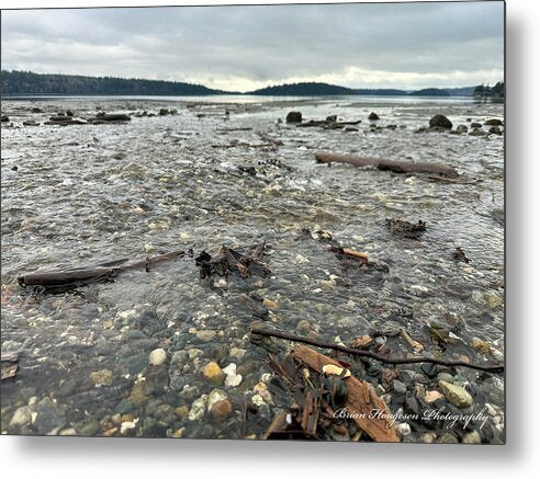 At the sound - Metal Print