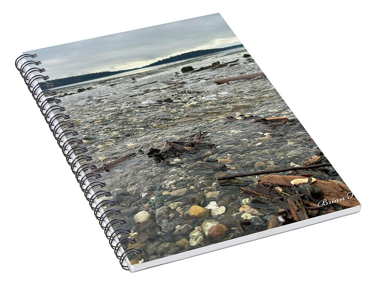 At the sound - Spiral Notebook