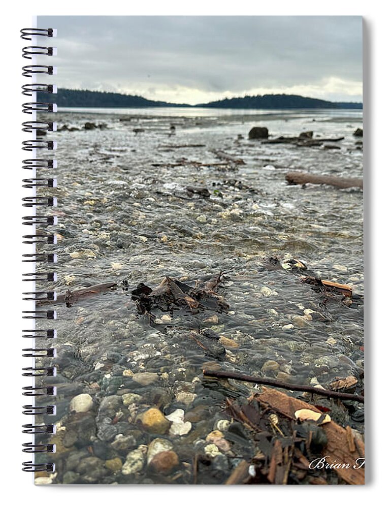 At the sound - Spiral Notebook