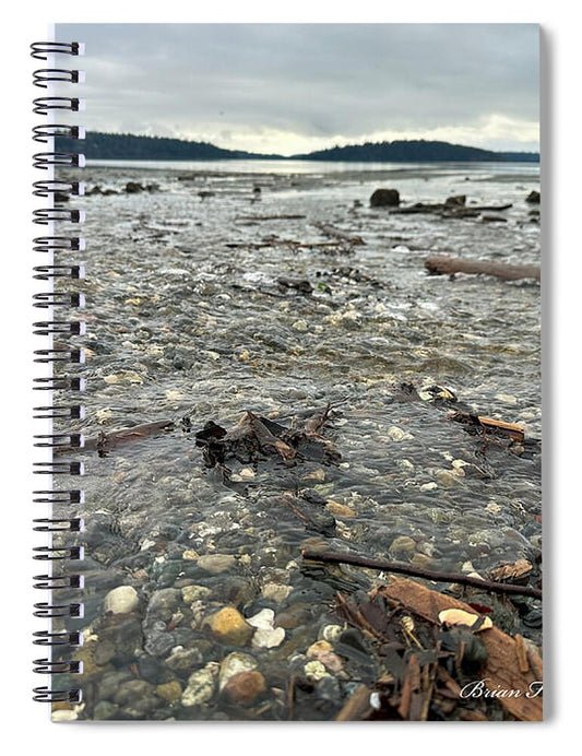 At the sound - Spiral Notebook