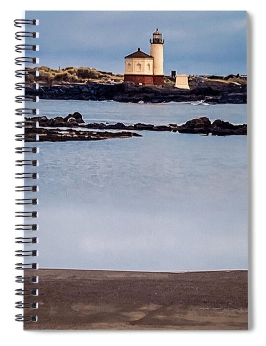 Bandon  light House - Spiral Notebook