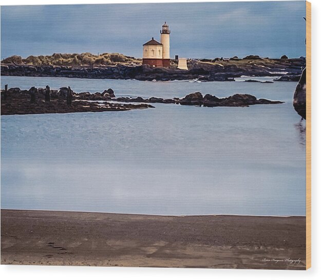 Bandon  light House - Wood Print