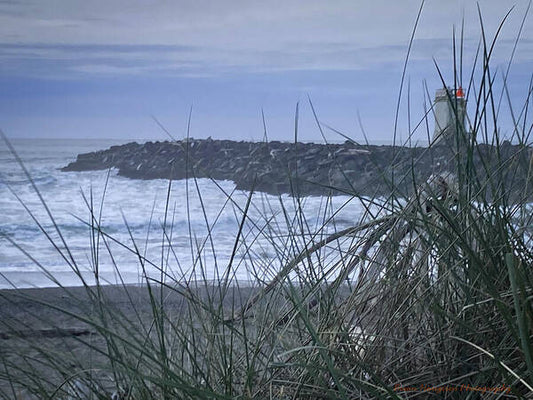 Bandon Oregon  light house - Art Print