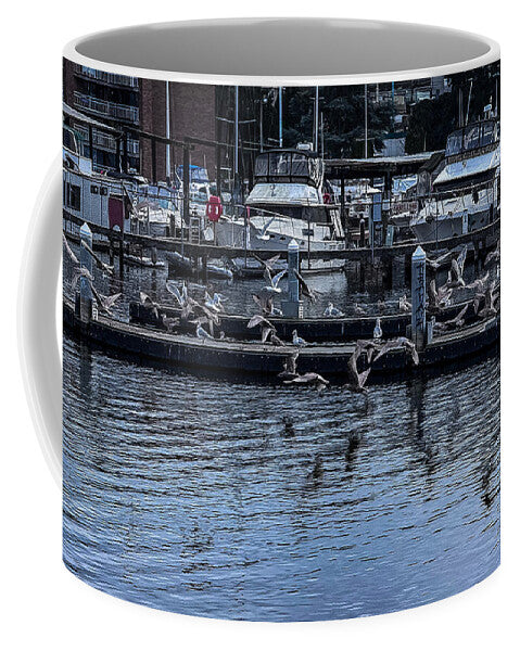 Birds at the Dock - Mug
