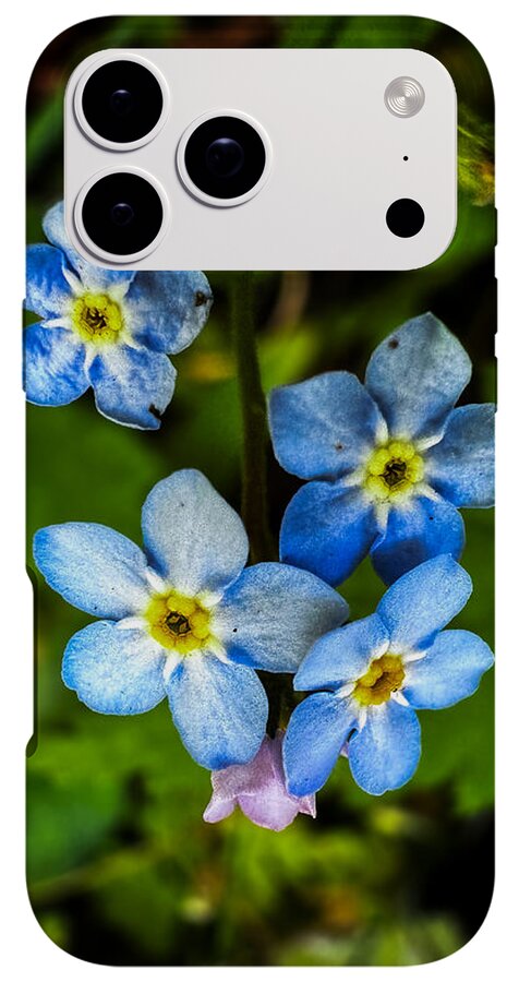 Blue flowers - Phone Case