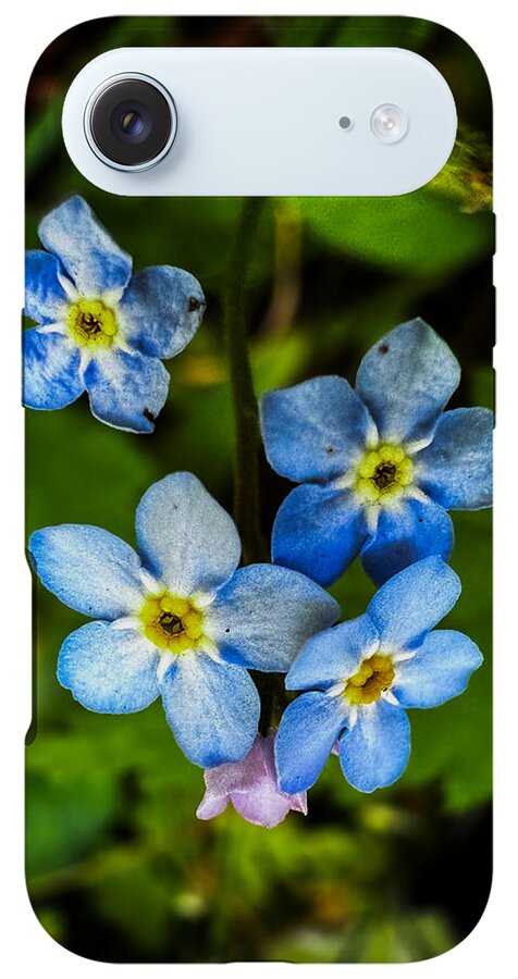Blue flowers - Phone Case