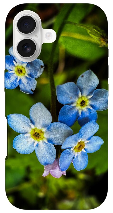 Blue flowers - Phone Case