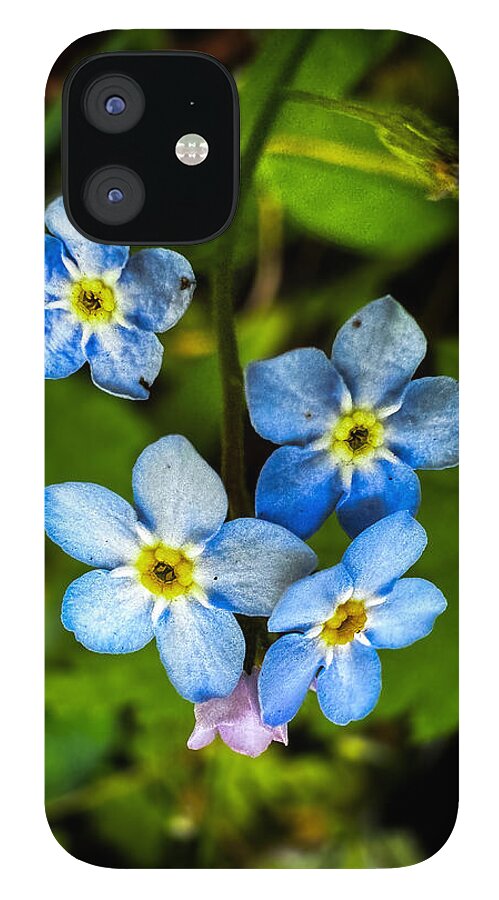 Blue flowers - Phone Case
