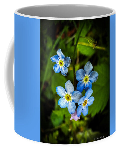 Blue flowers - Mug