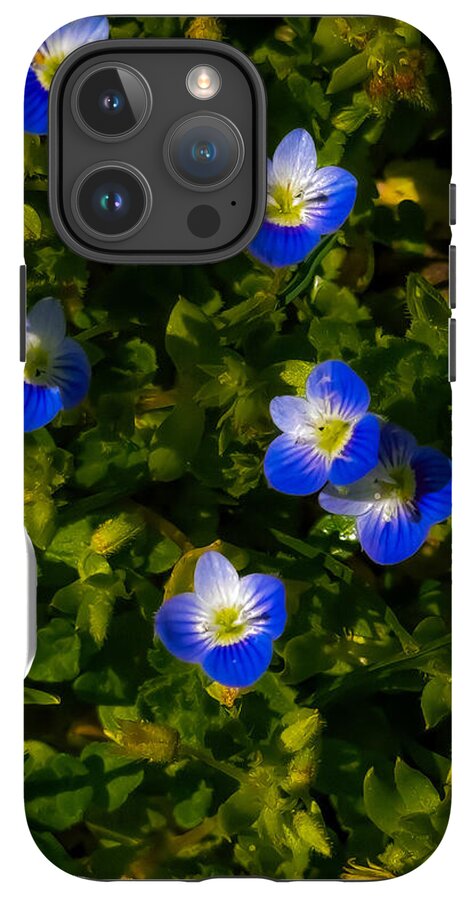Booming blue - Phone Case