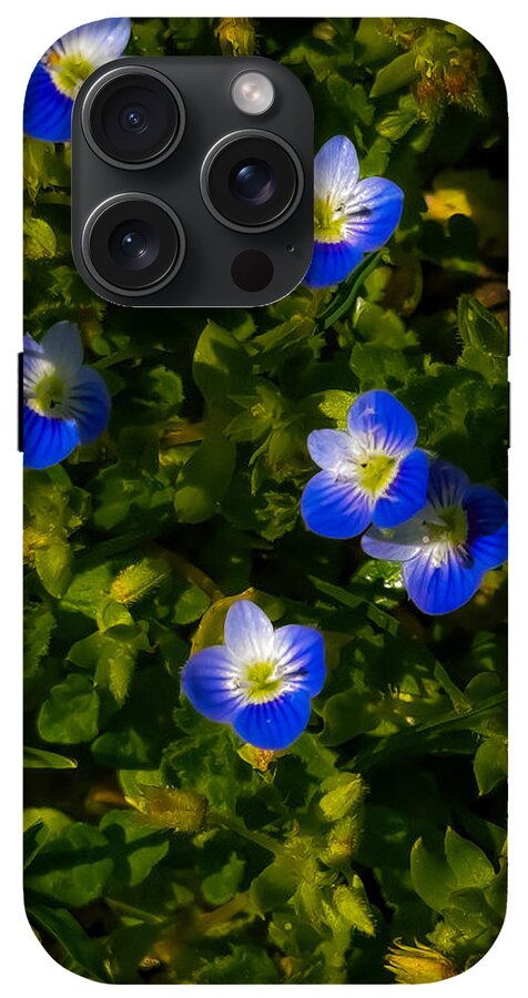 Booming blue - Phone Case