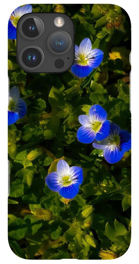 Booming blue - Phone Case