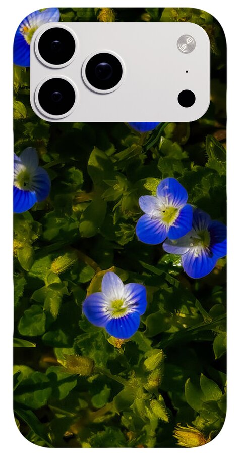 Booming blue - Phone Case
