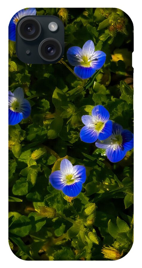 Booming blue - Phone Case