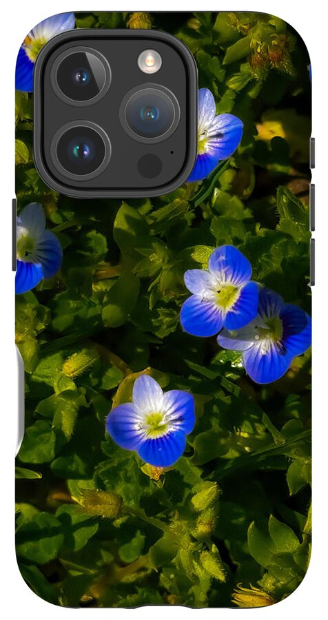 Booming blue - Phone Case