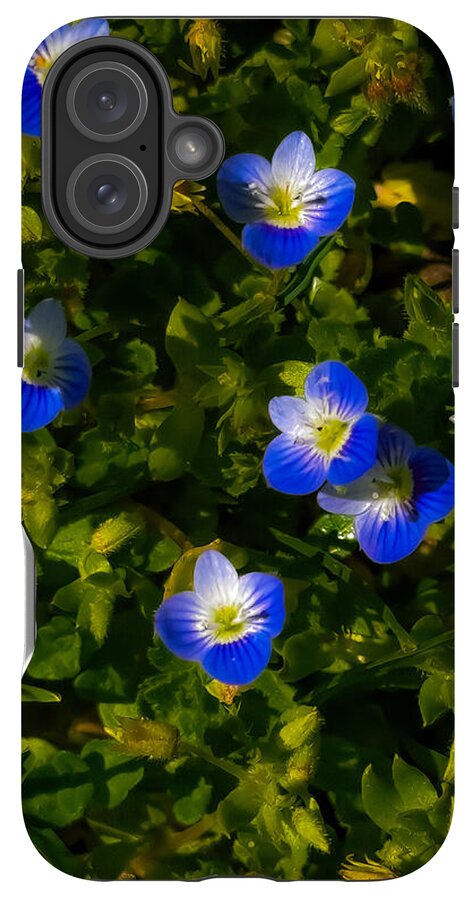 Booming blue - Phone Case