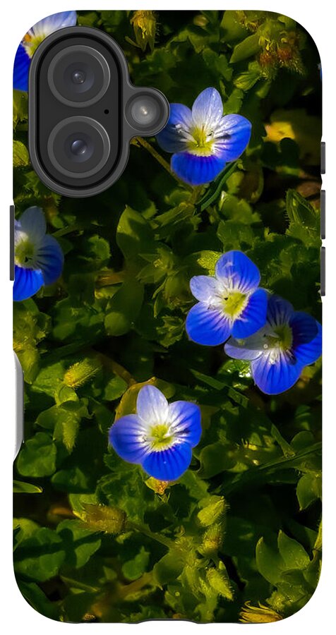 Booming blue - Phone Case
