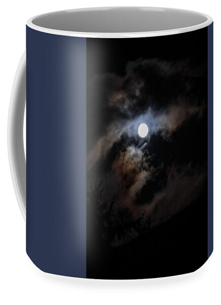 Clouds around the moon - Mug