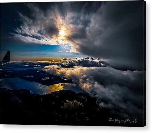 Clouds in the sky - Acrylic Print