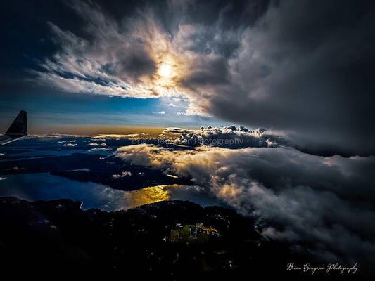 Clouds in the sky - Art Print