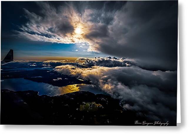 Clouds in the sky - Greeting Card