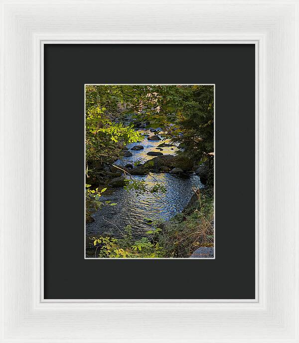 Creek - Framed Print