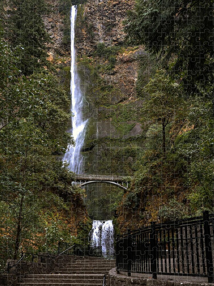 Different  view Multnomah Falls - Puzzle
