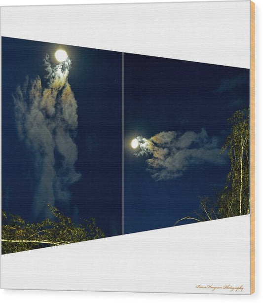 Different views - Wood Print