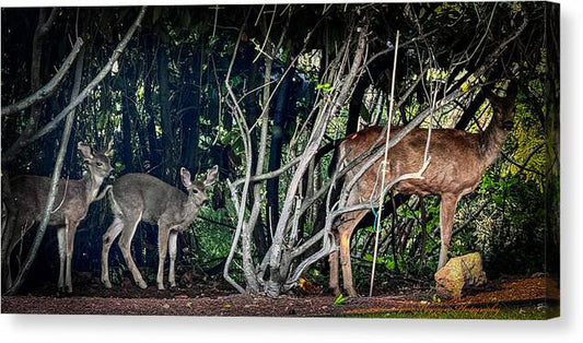 Mom and family - Canvas Print