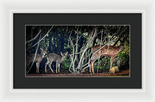 Mom and family - Framed Print