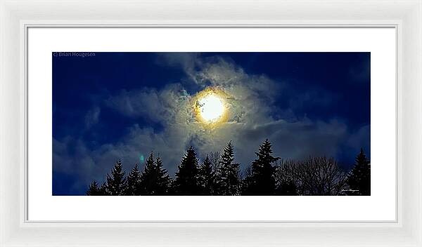 Moon - Framed Print