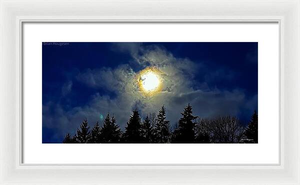 Moon - Framed Print