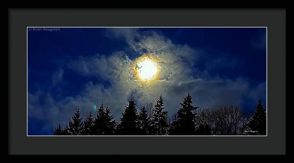 Moon - Framed Print