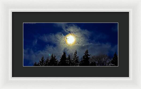 Moon - Framed Print
