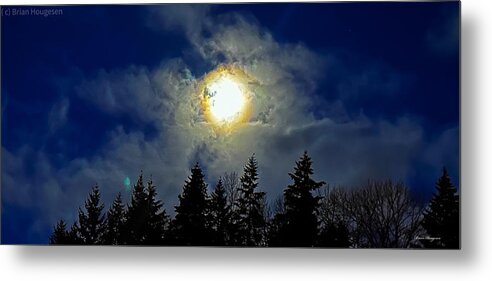 Moon - Metal Print